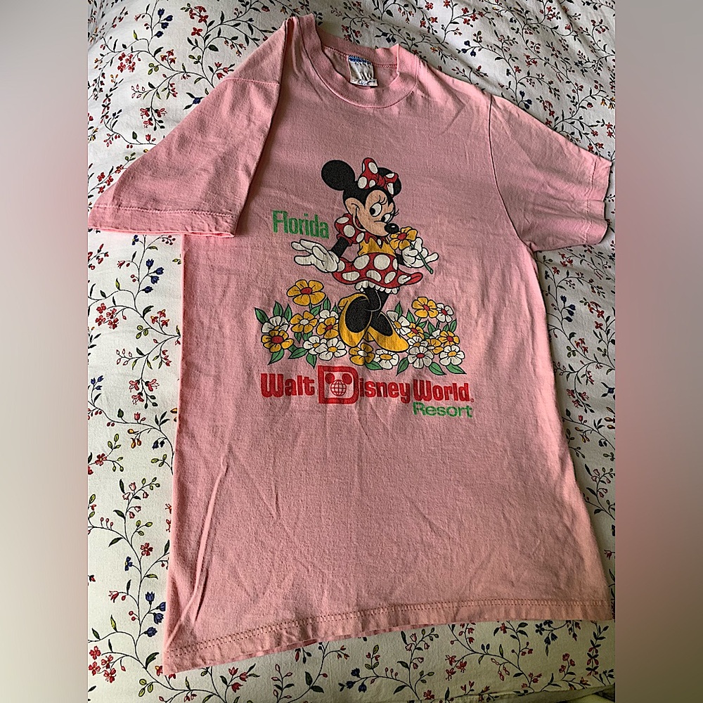 Disney Pink Short Sleeve Tees with Classic Characters